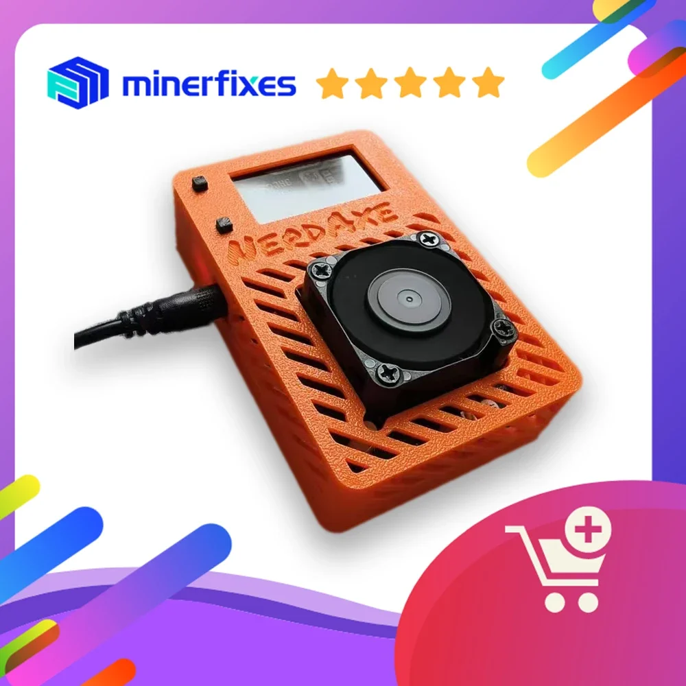 أحدث مجموعة NerdAxe Ultra لعام 2024 بقدرة 500 جيجا هرتز/ثانية 12 وات –BM1366 Bitaxe Bitcoin ASIC Micro Miner الكاملة مع شاشة عرض BTC عامل منجم إيثريوم..