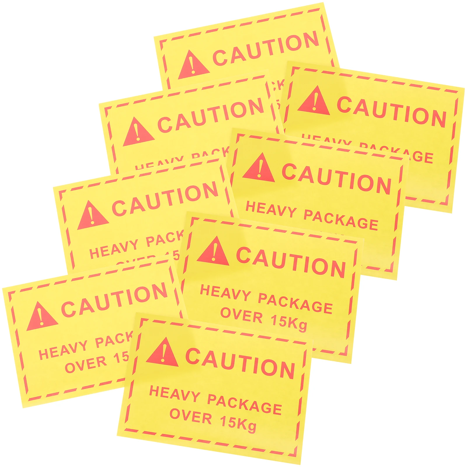 

Logistics Warning Labels Heavy Object Stickers Adhesive Shipping Decals Safety Operation Caution Signs Traffic