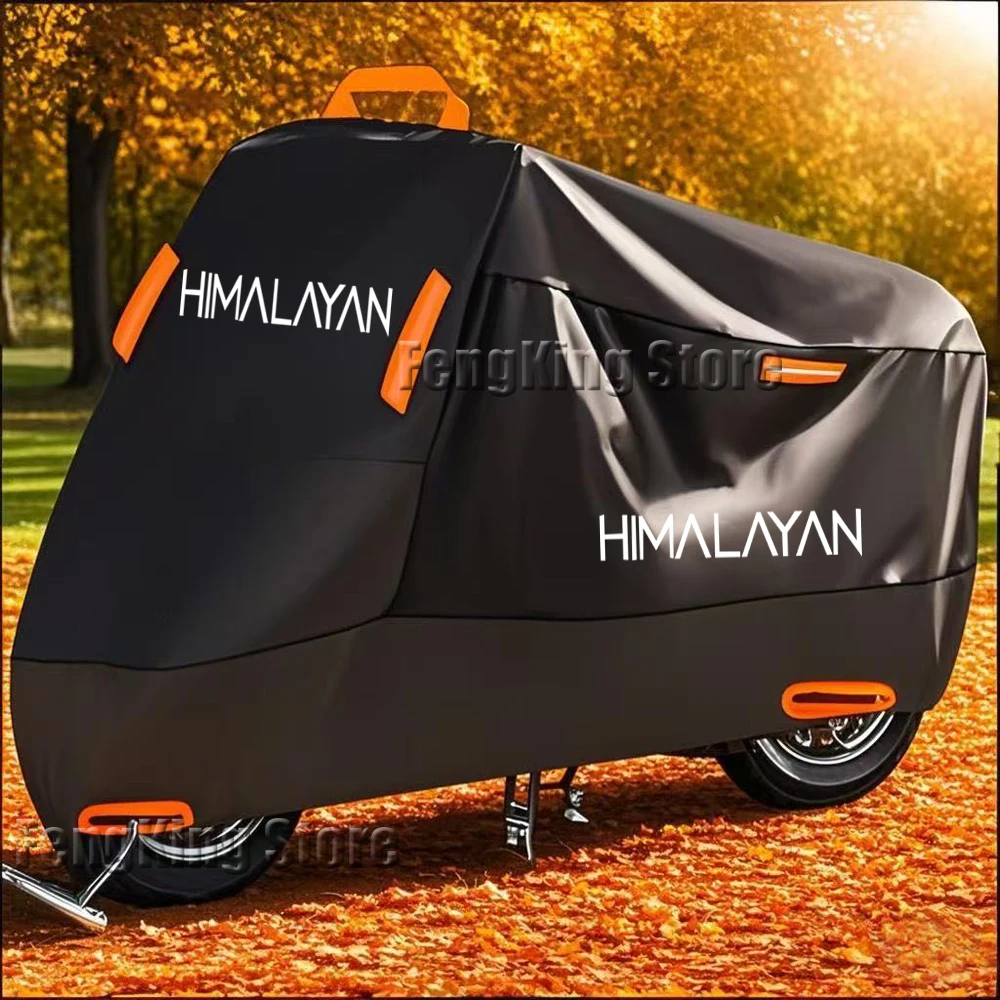 

Motorcycle Cover Waterproof Outdoor All Season Dust UV Protective Scooter Rain Cover For Royal Enfield Himalayan 411 400