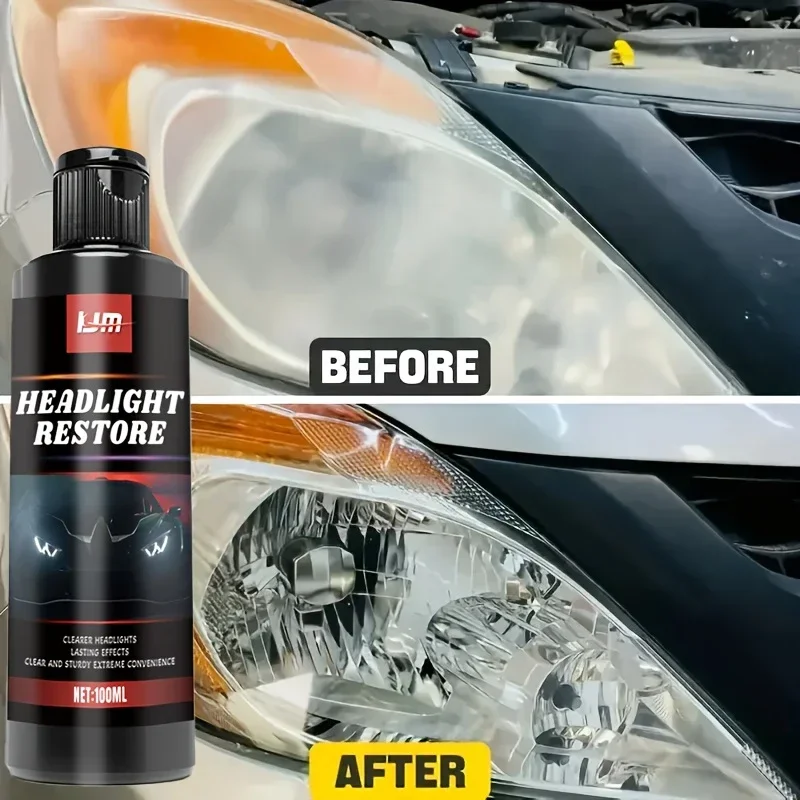 

Паста для полировки фар General Motors, выпуск желтых и размытых фар, восстановленная яркость, мороз ремонт фар