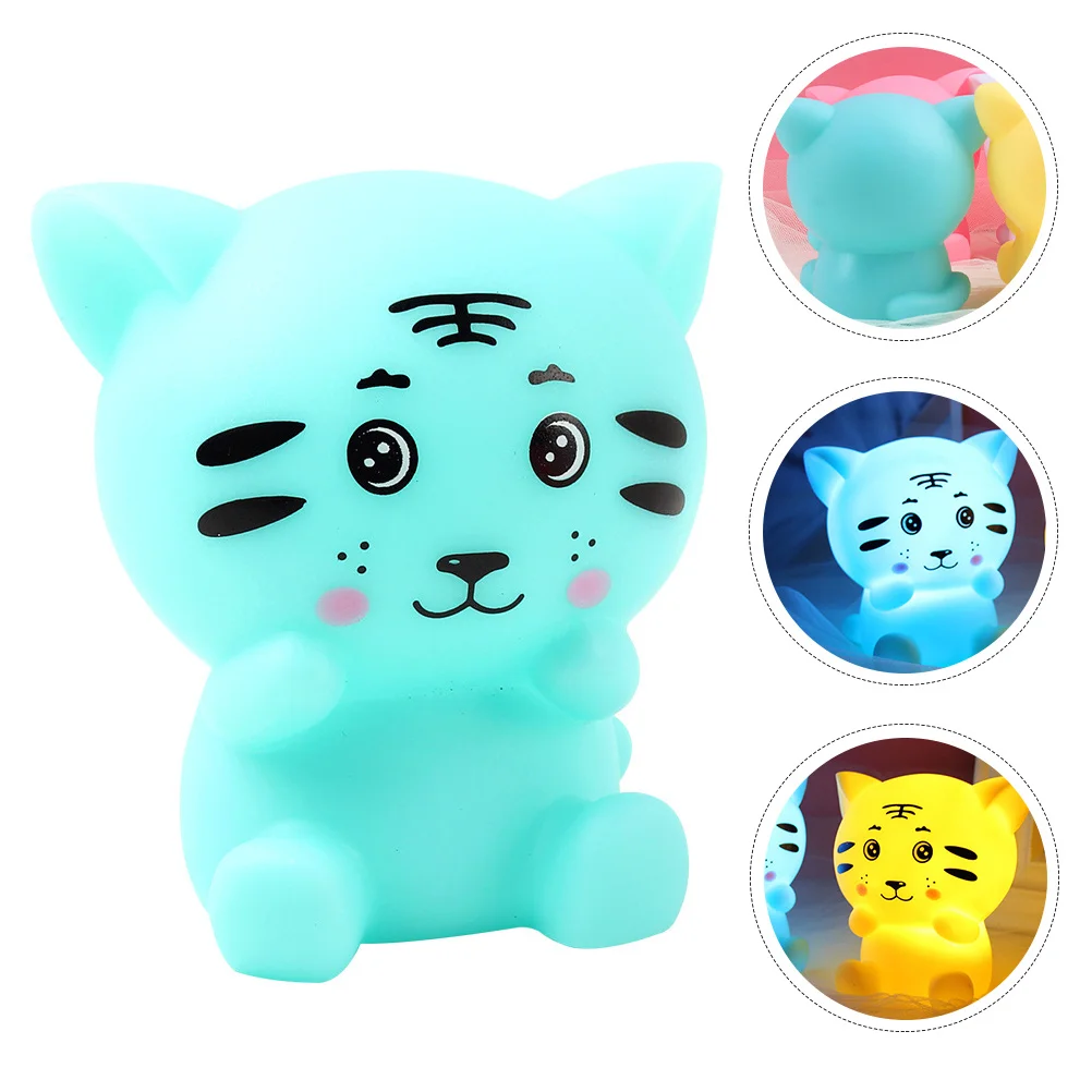 

1Pcs Small Night Light Creative Tiger Shaped LED Lamp for Bedroom Decorative Bedside Light Lovely Gift for Unique