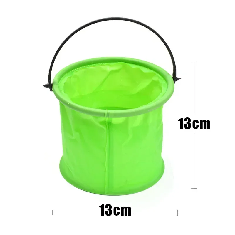 Folding Bucket Art Small No Compartment Bucket Plastic Small Bucket Pen Washing Bucket Painting Folding Bucket