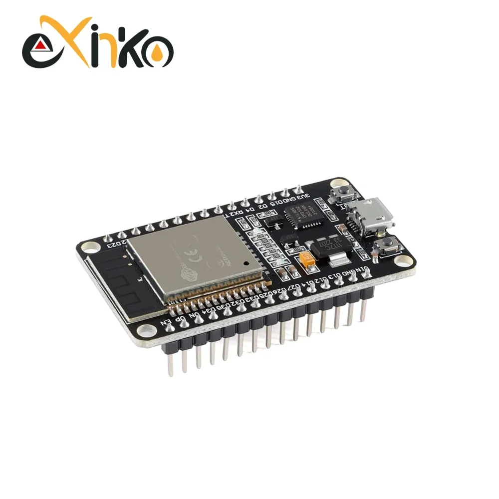 1-10PCS ESP32 Development Board Type-C CP2102 WIFI Bluetooth Module Dual Core Wireless Module ESP-WROOM-32 Expansion Board 38pin