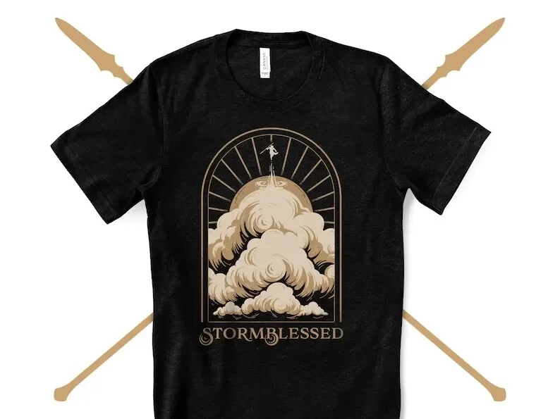 Stormlight archive shirt, Stormblessed t shirt, way of kings t shirt, brandon sa