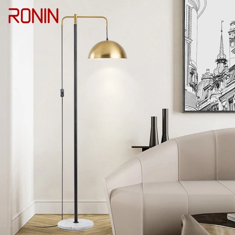 

RONIN Nordic Modern Floor Lamp Fashion Art Family Iiving Room Bedroom Beside The Sofa Creativity LED Decorative Standing Light