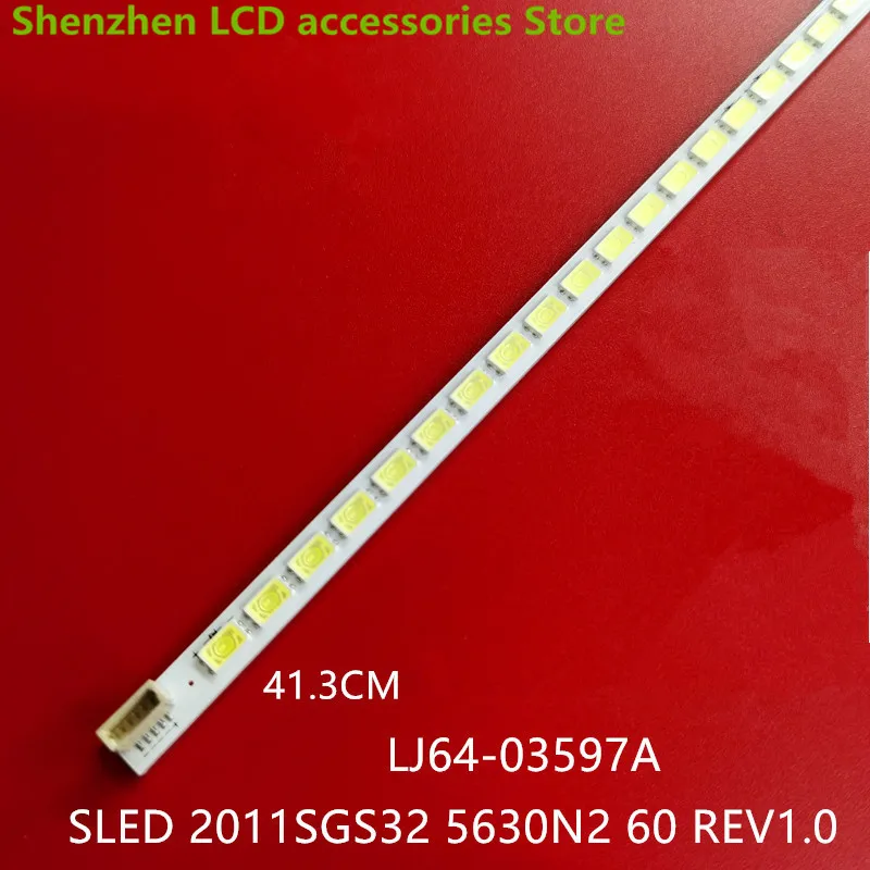 60LED 412MM LED backlight bar For TOSHIBA 32KL934R 32KL933R DP32242 32DL934B SLED 2011SGS32 5630N2 60 LJ64-03597A LTA320AN12