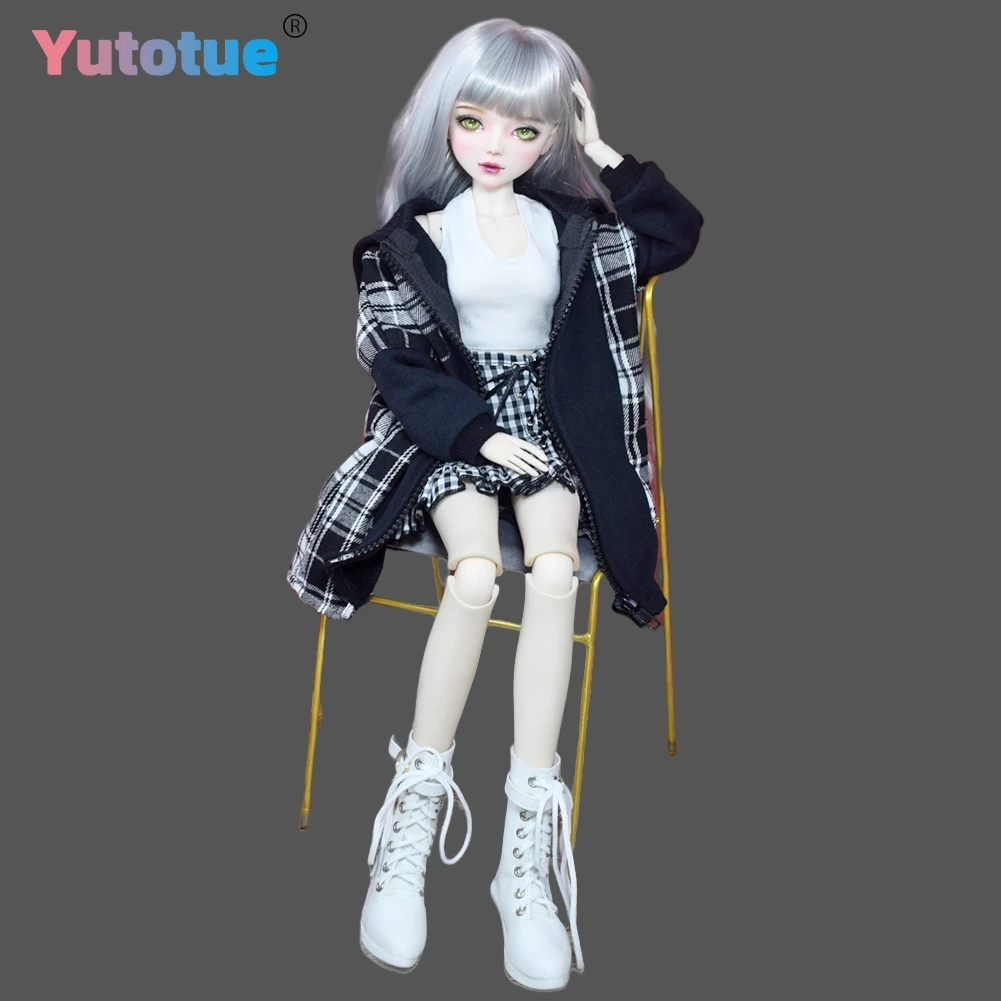 YUTOTUE 1/3 BJD ドール 56 センチメートル高さの人形女性ボディファッション衣装付きリアルなメイク顔フルセットおもちゃ