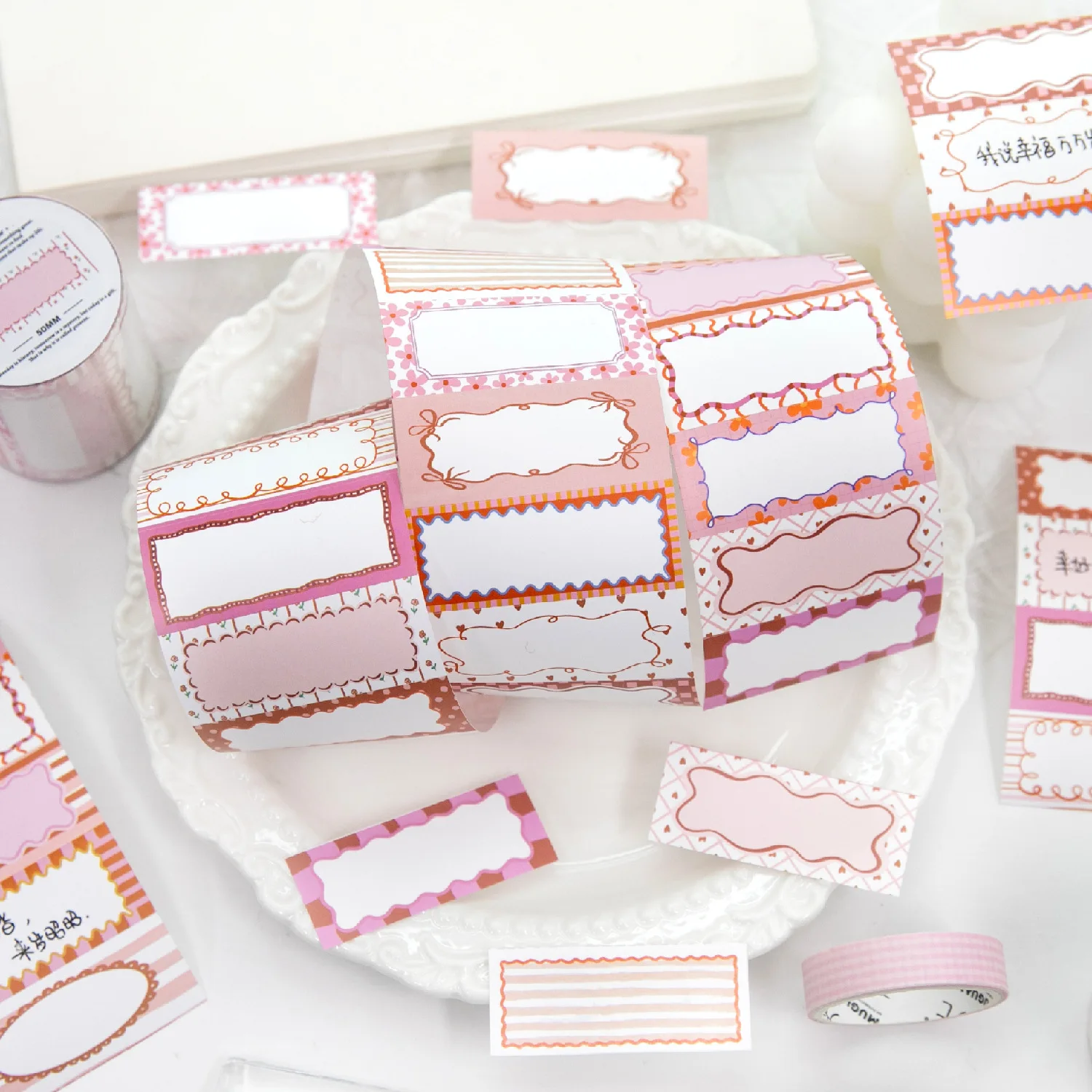 

1pcs/1lot Decorative Adhesive tapes Notes on Salt Island masking Junk Journal Scrapbooking stikcers DIY Paper Japanese