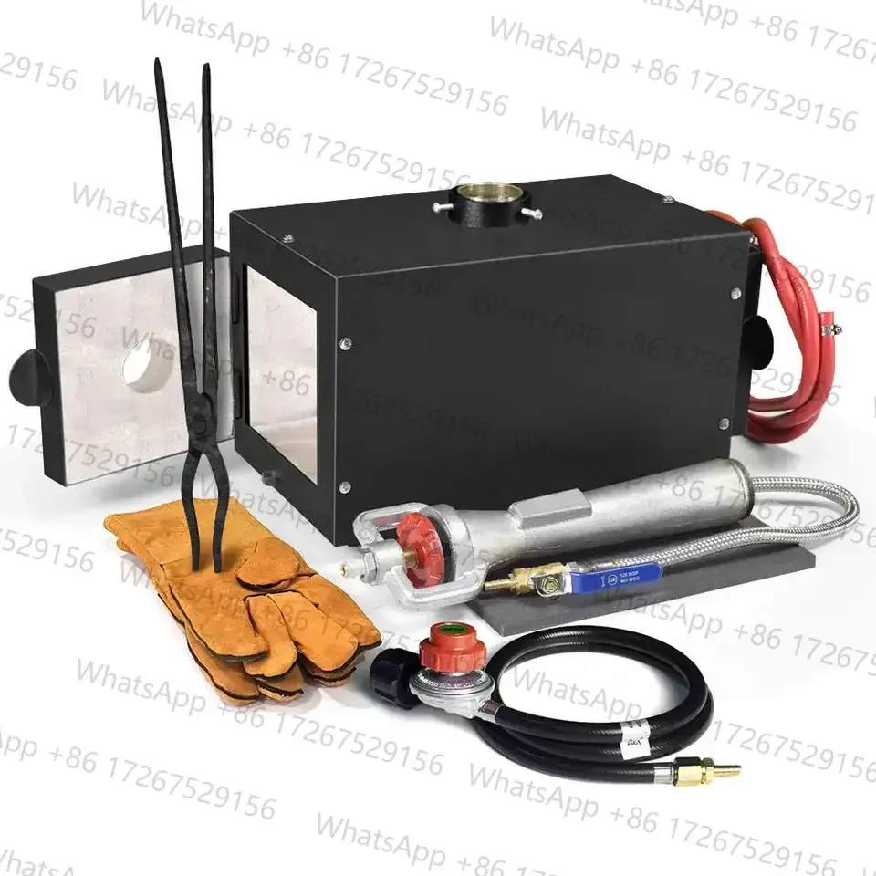 Upgraded model, square, small iron furnace, forging furnace, melting metal, quenching, annealing and heat treatment