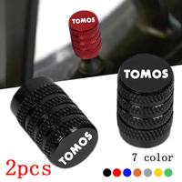 2PCS Motorcycle Wheel Tire Valve Caps Air Stem Tyre Plug Accessories For Tomos Nitro Arrow Sprint LX Streetmate R A35 Racing TT