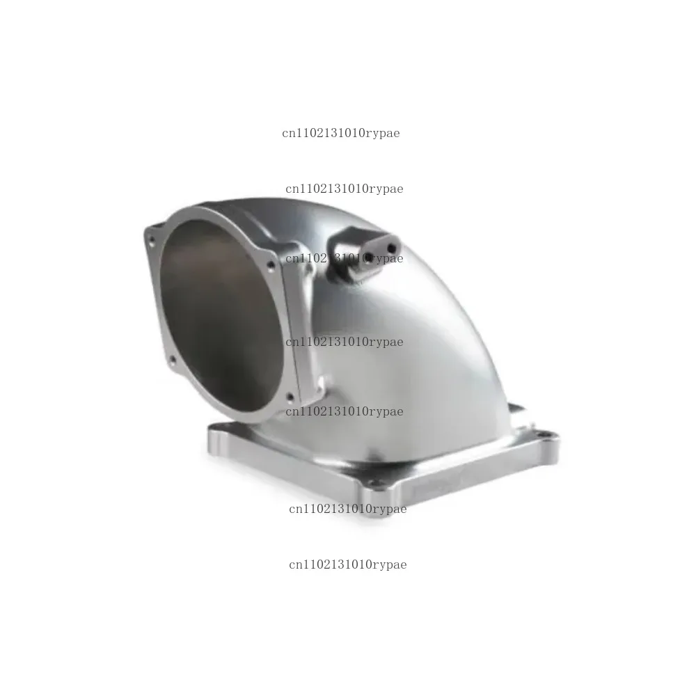 Customized various models of non-standard throttle body intake elbow/billet aluminum 4500 EFI throttle body intake elbow