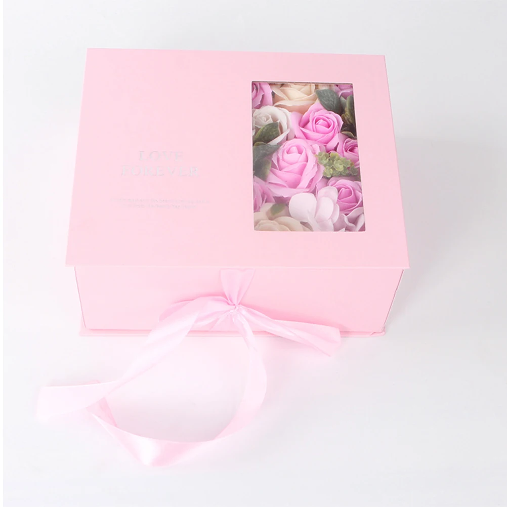 

Soap Rose Garden Decor Decoration Artificial Romantic Bouquet Gifts Flower Birthday