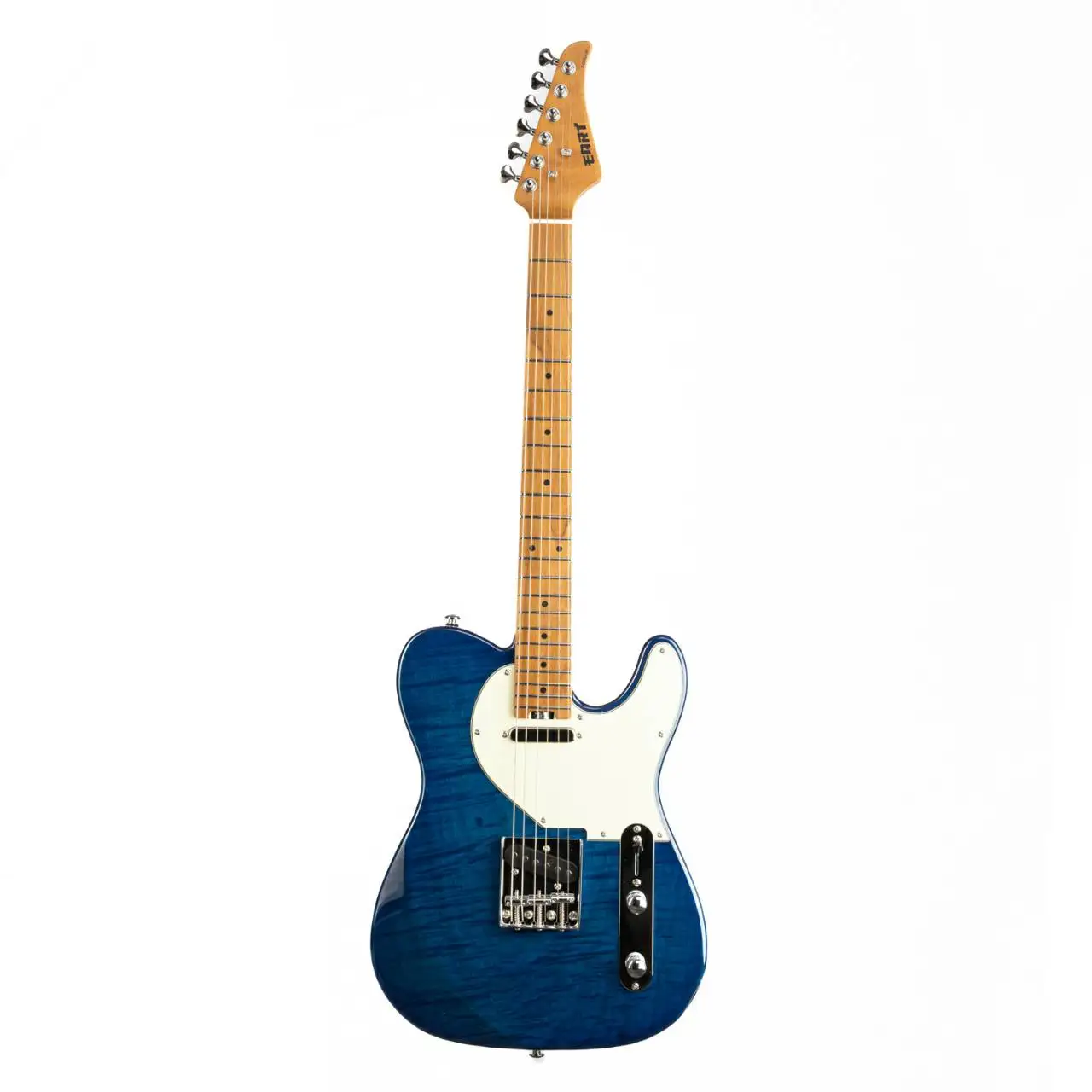 EART Electric Guitar NK-C1(N), Mahogany+Maple Body, 3-Way Switch,1 Tone,1 Volume Guitar
