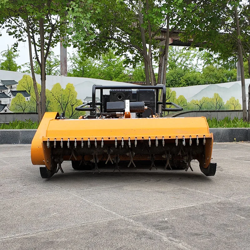 

Customized Industrial Petrol flail mower High Efficiency Self Propelled Lawn Mower Adjustable Grass Trimmer For Garden