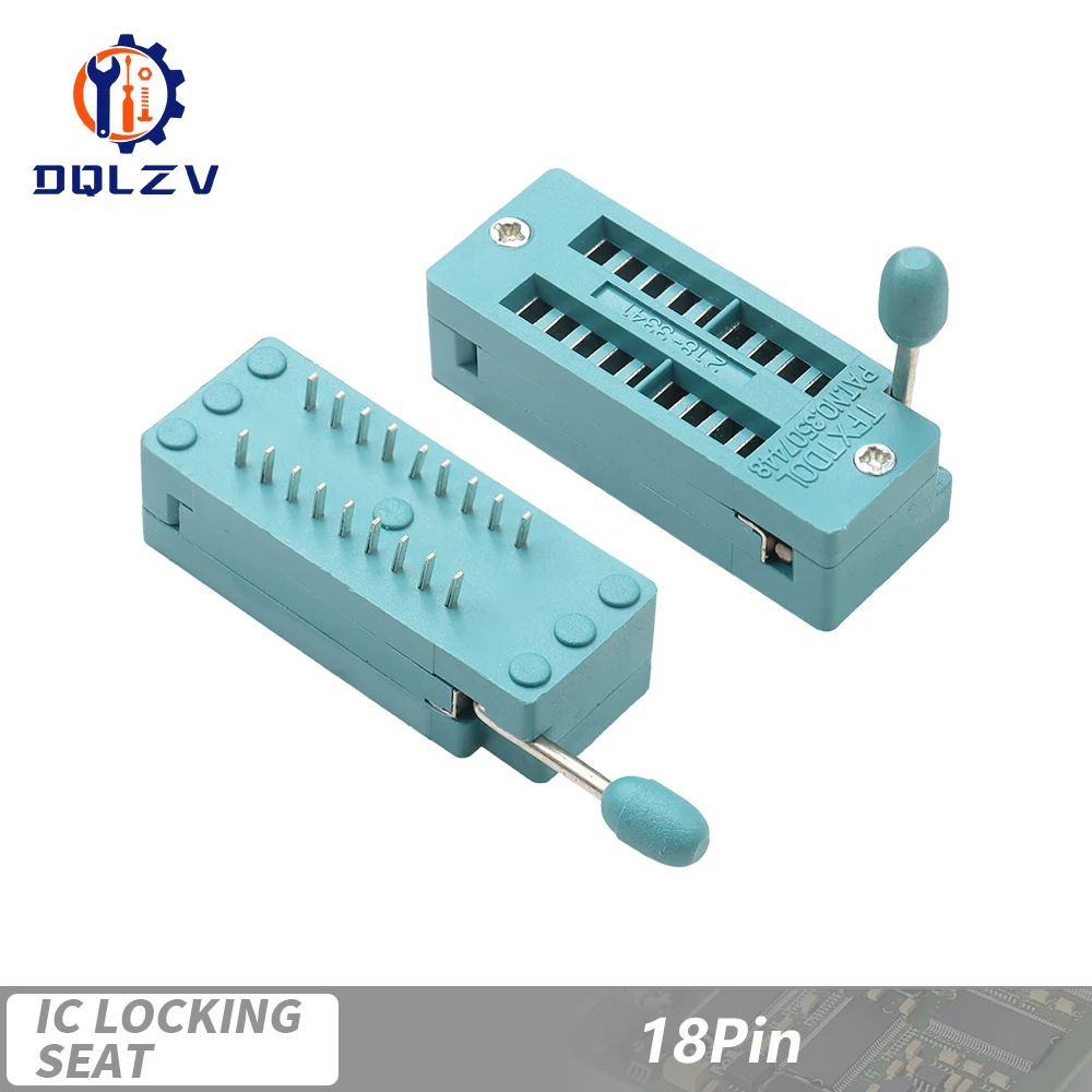 14 16 18 20 24 28 32 40 P Pin breit/schmal 2,54 mm grün DIP Universal ZIF IC Sockel Test Löttyp IC Lock Sitz Zif Sockel