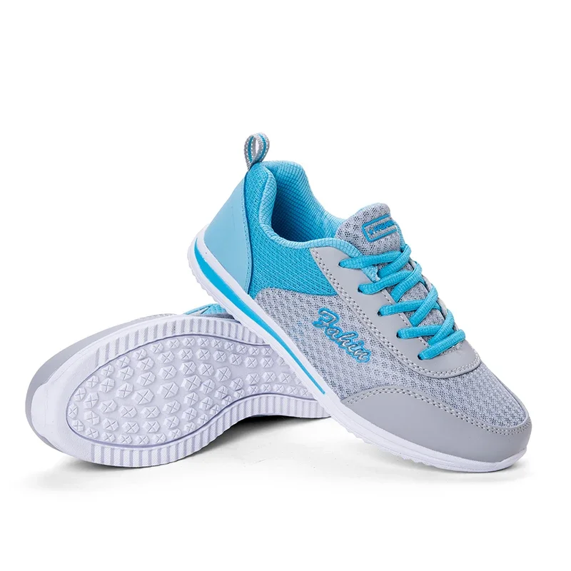 Four Season Women Ultralight Walking Shoes Ladies Mesh Casual GYM Sport Shoes Outdoor Breathable Soft Girl Flat Platfrom Sneaker