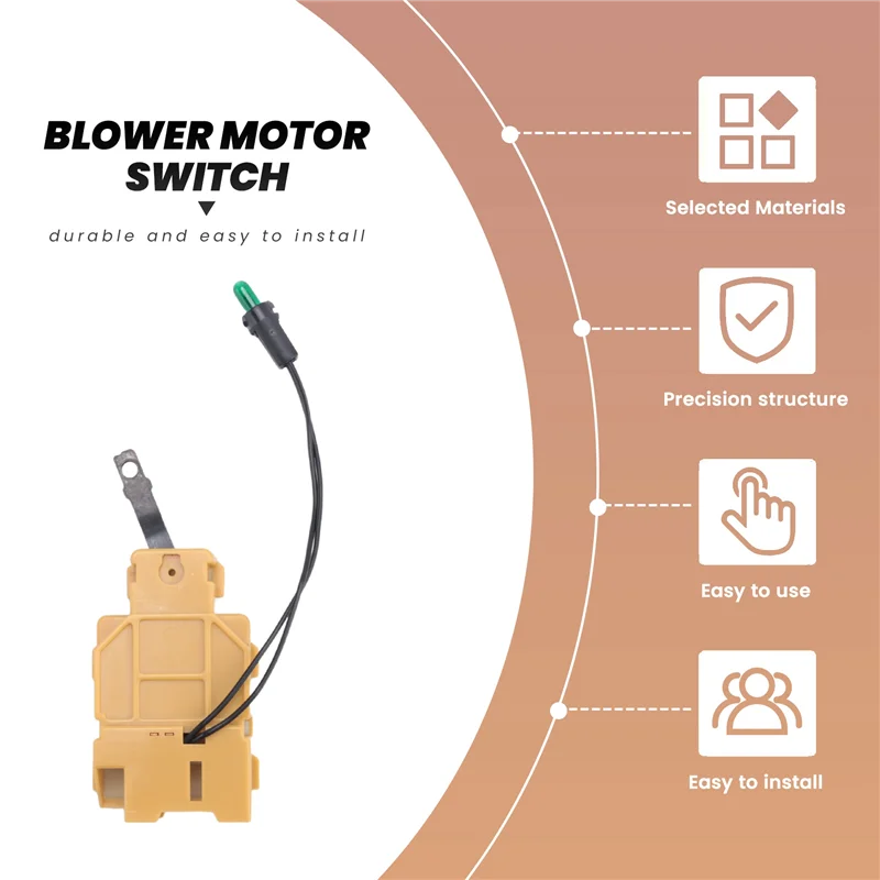 

Blower Motor Switch For Toyota 4Runner Pickup T100 Tacoma 12837165 84732-35030 Car Accessories-M54K