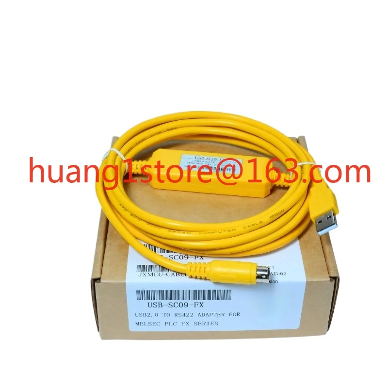Applicable to Mitsubishi FX2N1N 1S FX3U 3GA PLC programming cable Download cable USB-SC09-FX