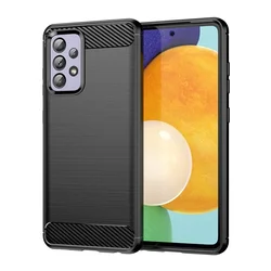For Samsung Galaxy A12 A22 A32 A42 A52 A72 Case Carbon Fiber Silicone Phone Cases For Galaxy M22 M32 M42 M52 Back Cover