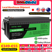 DATOUBOSS 12V 100Ah LiFePO4 Battery 1280Wh Lithium Battery with Improved 100A BMS 8000-15000 Deep Cycles Support in Series/Paral
