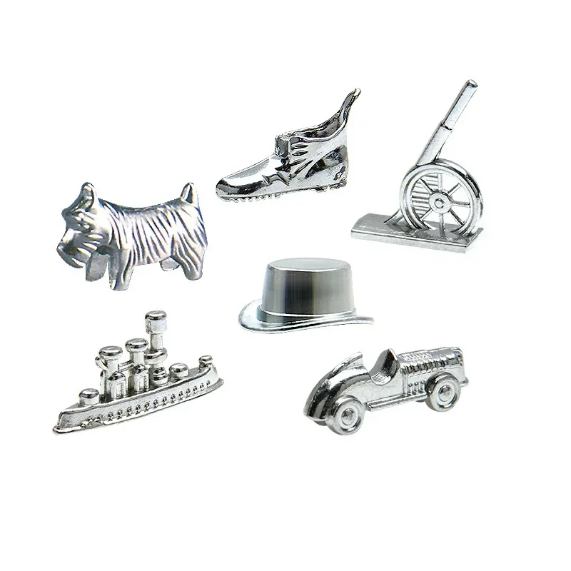 

6 Pcs/Set Alloy Chess Pieces Board Games Accessories