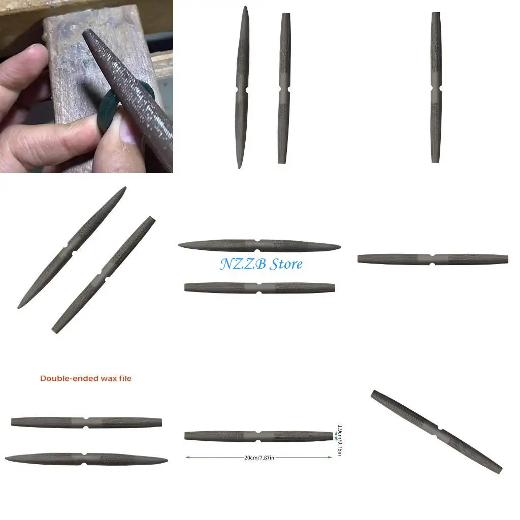 

T21F Multi functional Sculpting File for Carving Filing Half-Round Wax Shaping Files