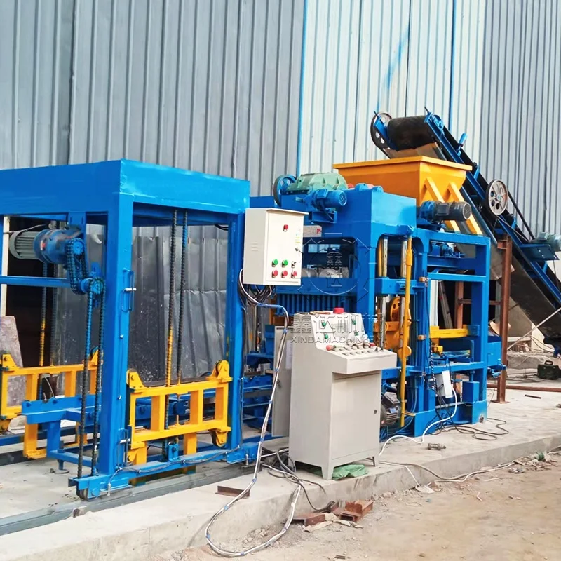 Hot Sale Hydraulic Brick Production Line Fully-automatic Cement Brick Making Machine Concrete Paving Brick Making Machinery