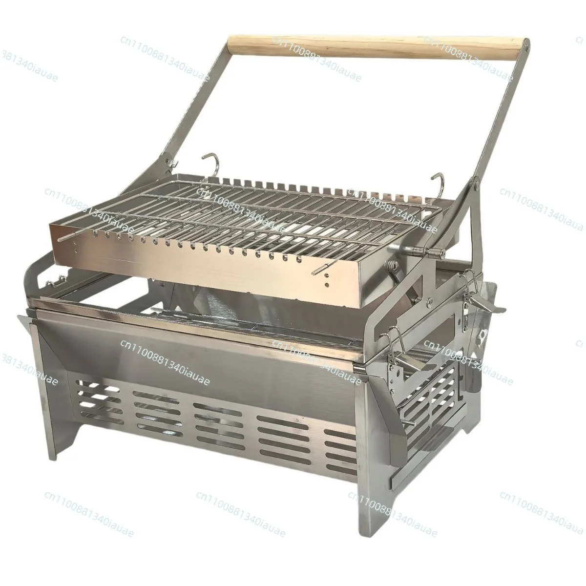 

Removable Flip Household Charcoal Grill Outdoor Grill Fish Grill
