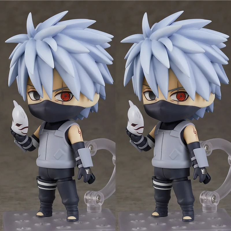 

Original 10Cm NENDOROID #1636 Kakashi Hatake Anbu Black Ops Ver.Action Figure Toys For Kids Gift Collectible Model Ornaments