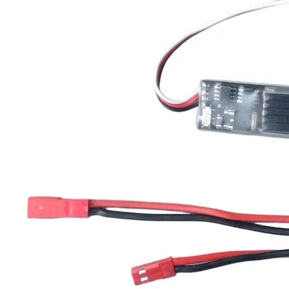 

Bidirectional Brushed Electronic Speed Controller 2-4S 20A for 130 180 260 370 380 385 390 Motors - RC Car Speed Controller