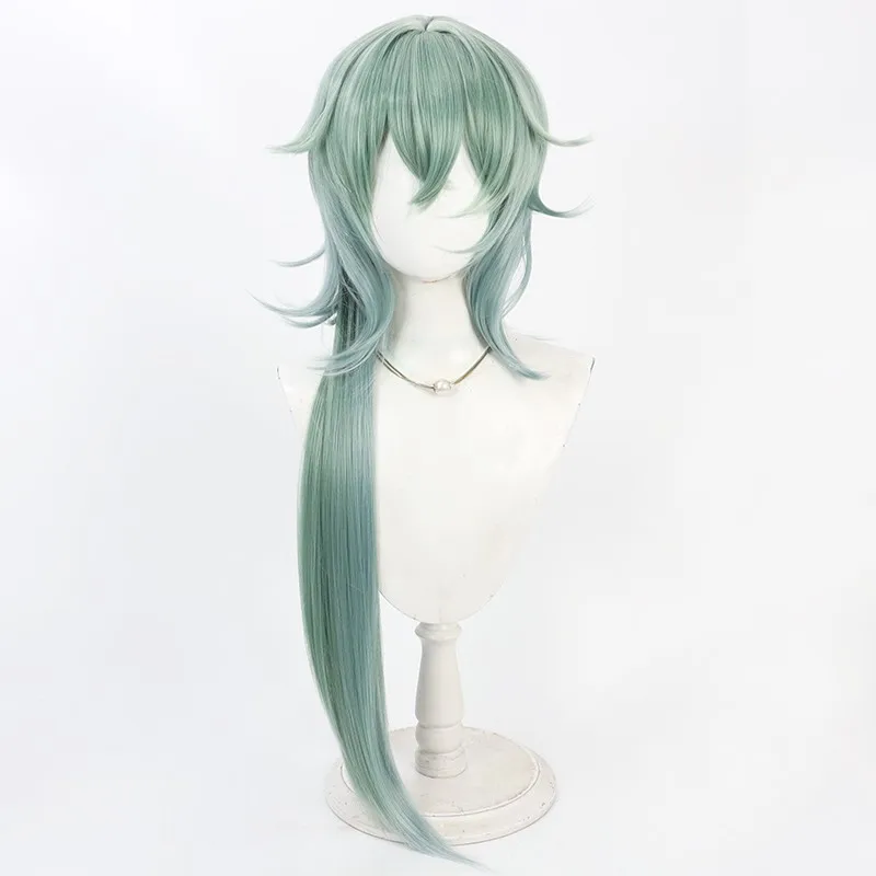 Anaxa Anaxagoras Cos شعر مستعار تأثيري حفلة الهالوين الدعامة الشعر الاصطناعية ألياف مقاومة للحرارة + غطاء شعر مستعار