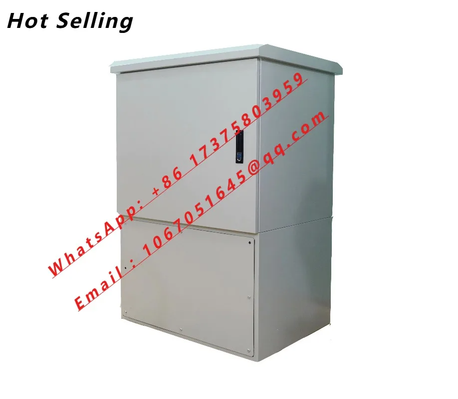 Cold-rolled Steel Fiber Optic Communicate Distribution Outdoor Network Cross Connect Cabinet