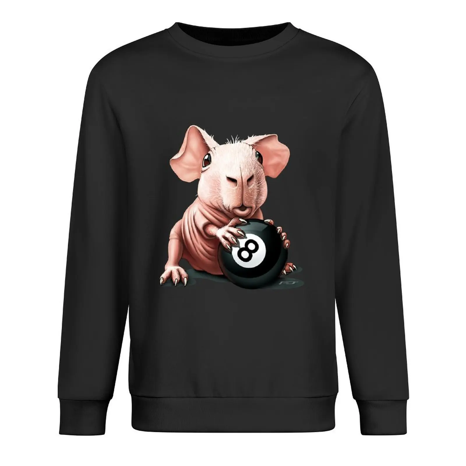 نحيل خنزير غينيا خنازير البلياردو الحيوانات الأليفة لطيف نحيل خنزير البلوز الخريف ملابس رجالي أنيمي ملابس الرجال ارتداء الخريف البلوز