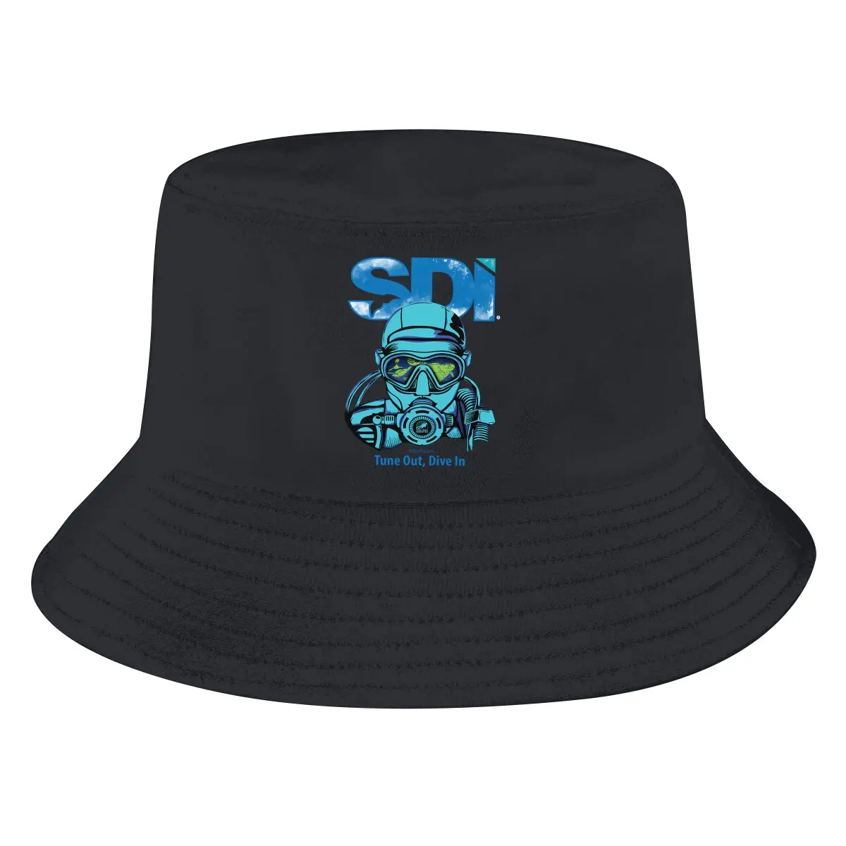 Diving Dive Bucket Hat Scuba Diving International SDI Men's Women's Fisherman Cap Hip Hop Beach Sun Fishing Hats