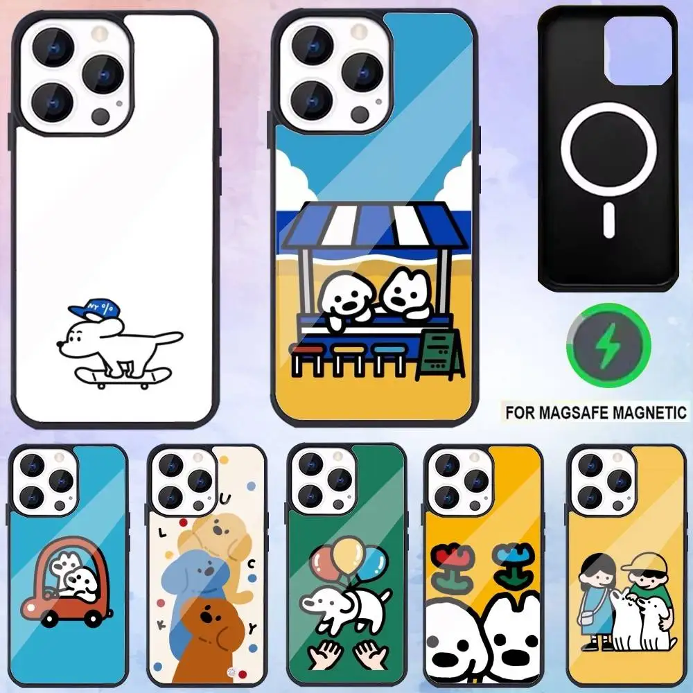 

Cute Matsui Art Phone Case For iPhone 16,15,14,13,12,11,Max,For Magsafe,Magnetic Wireless Case5G