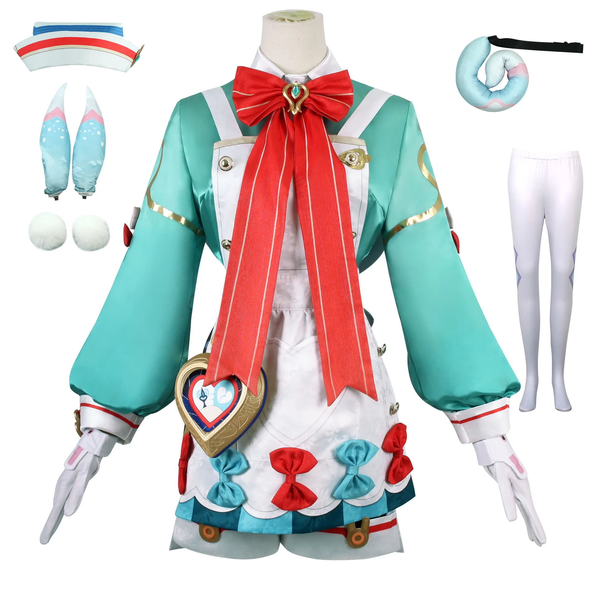 

Genshin Impact Cos Clothing Fontaine Series Sigwen Full Set Cosplay Animation Game Clothing Women's Clothing