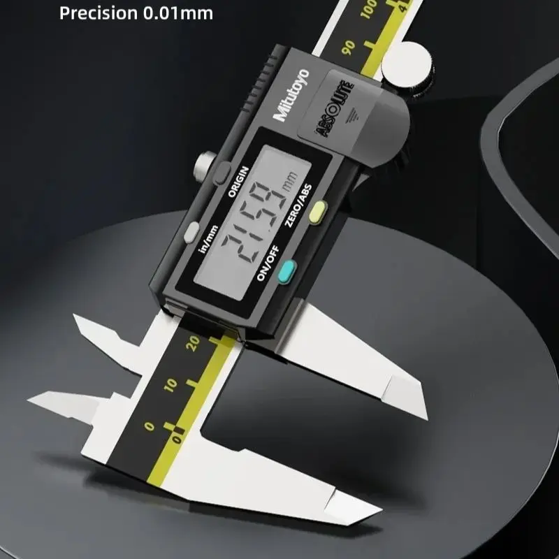 

Mitutoyo Digital Caliper Stainless Steel Absolute Digimatic Caliper 0-6"/150mm 500-196-30 Vernier Caliper Measuring Tools