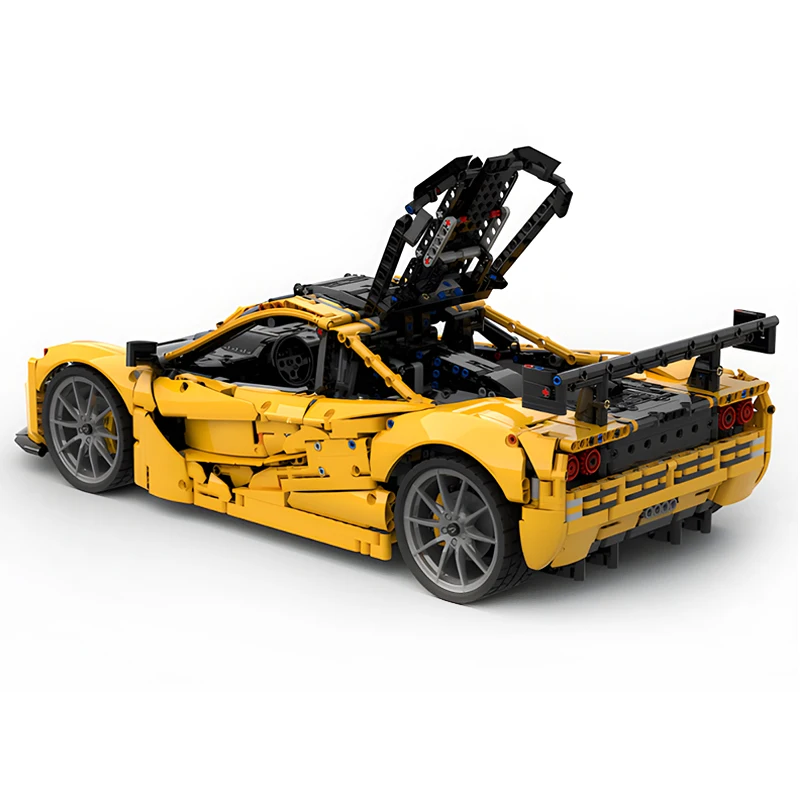 Comptible 42172 Técnico Carro Esportivo Hypercar Blocos de Construção MOC 202525 Velocidade Veículo Tijolo Montagem Brinquedo DIY Criança Presente de Natal