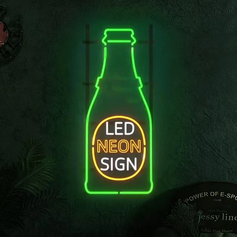 

Custom Business Logo Flex LED Neon Light Sign High Brightness Decorative Weatherproof Light Box