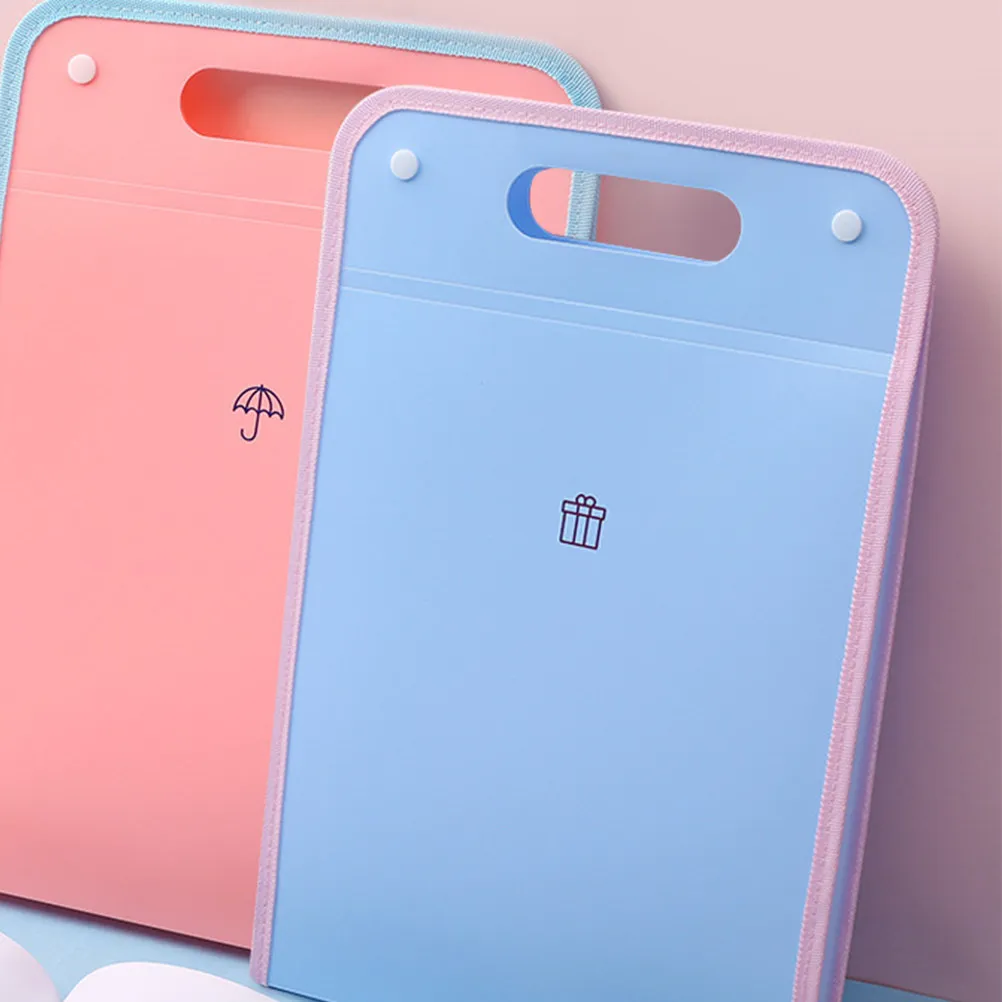 

1 шт. вертикальная пластиковая папка-гармошка с зажимами для купюр, заметок, карточек, расписаний, красочные ретро-аксессуары для дома и офиса, для аккуратного хранения