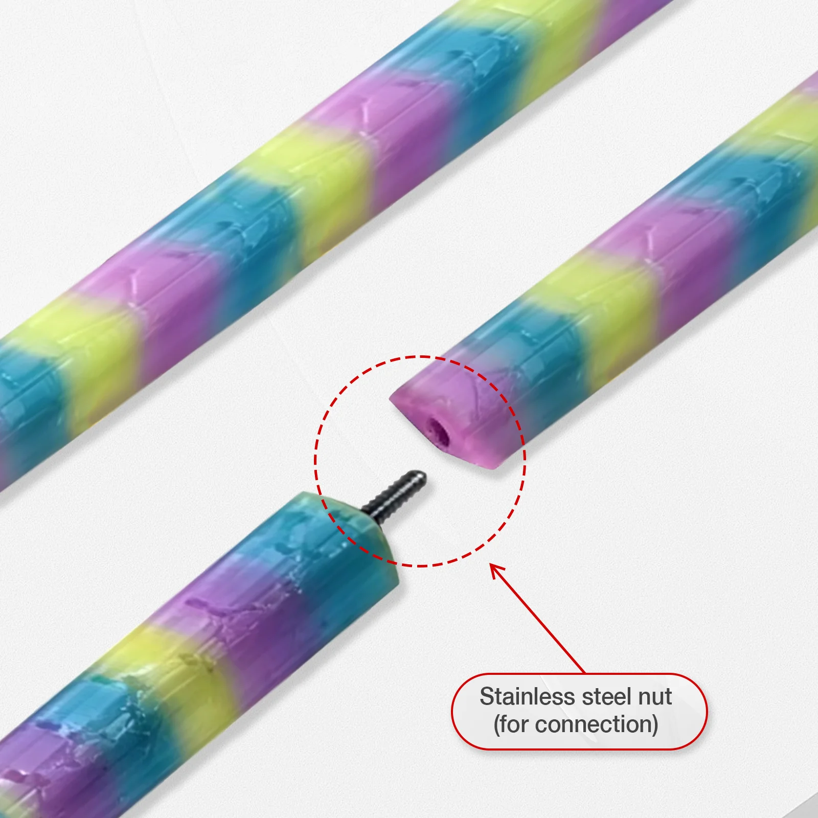 Rumi kpop-démon caçadores cosplay luzes espada armas roleplay adereços para menina grupo ídolo halloween carnaval traje acessórios