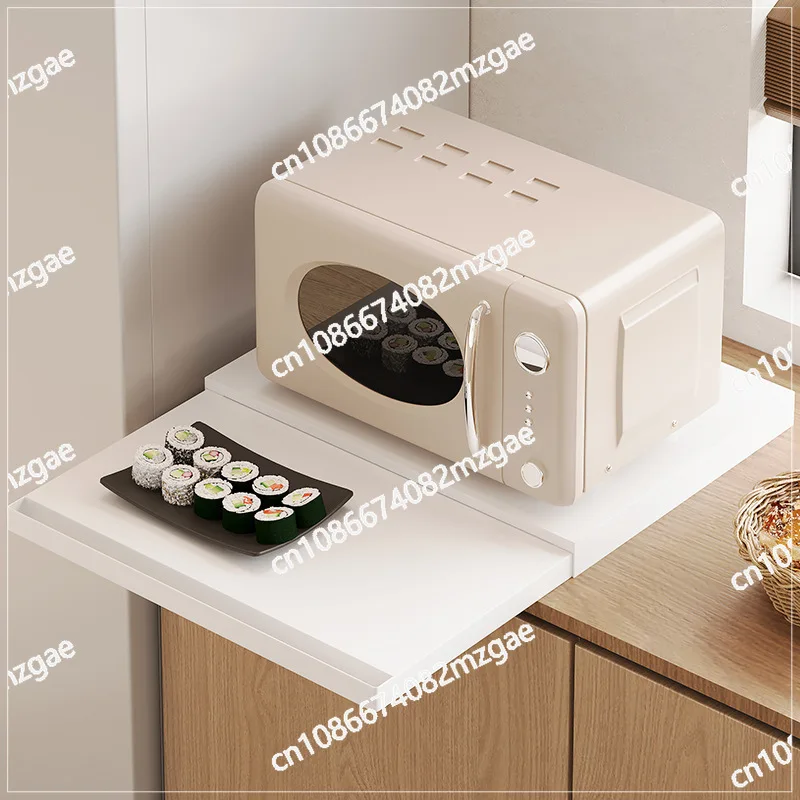 

Выдвижная полка для поддонов Кухонная микроволновая печь Лоток для кофемашины Настольный ящик Удлинительная пластина Стеллаж для хранения овощей