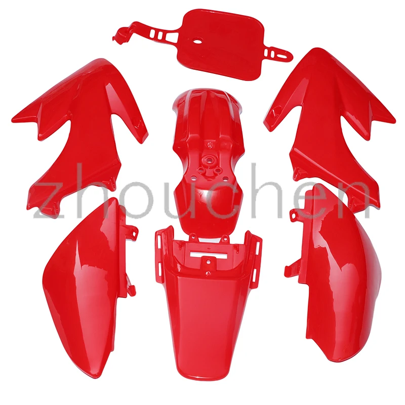 

Full Body Plastic Fender for HONDA CRF XR 50 CRF50 125 SSR SDG 107 Dirt Pit Dirt Bike Plastic Motorcycle Plastic Fairing Set