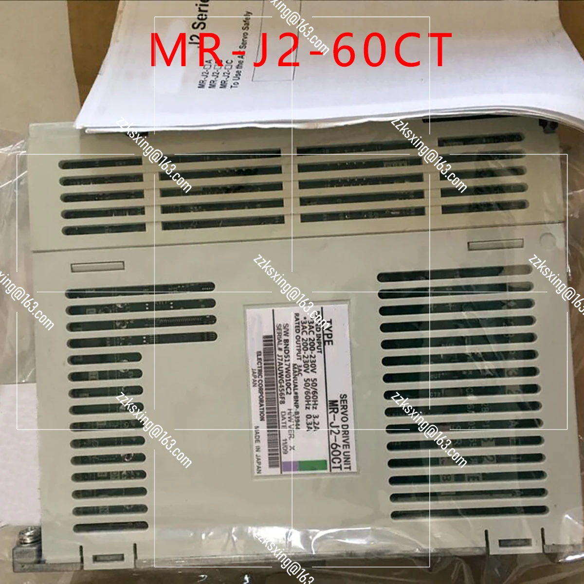 

Brand New MR-J2-60CT Original 0.6kw Servo Driver