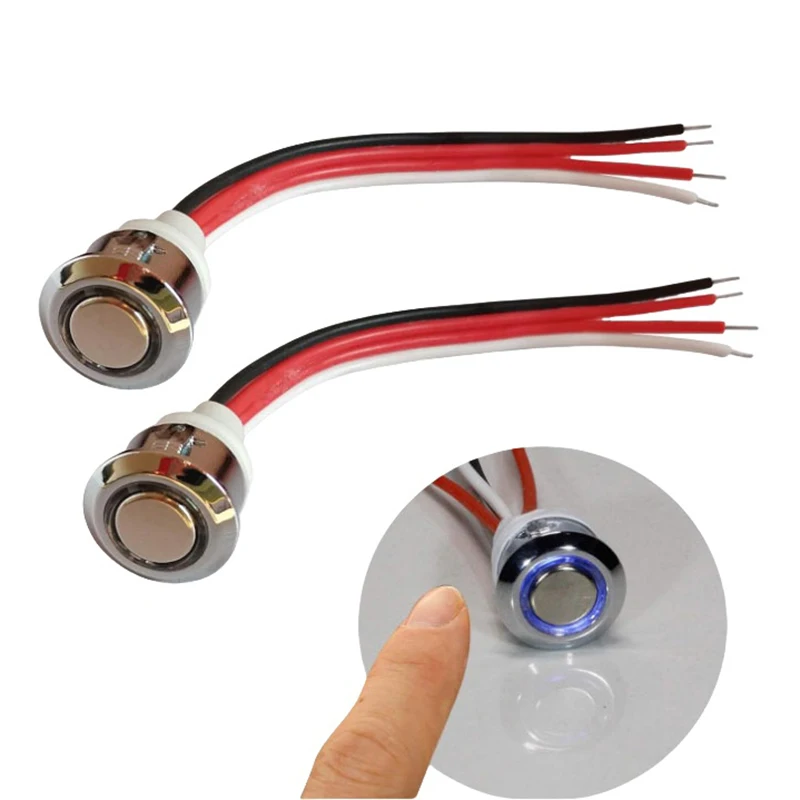 

1 шт., 5 В-24 В постоянного тока, диммер, светодиодный диммер, 12 В, сенсорные переключатели для светодиодных лент, бесступенчатая регулировка яркости