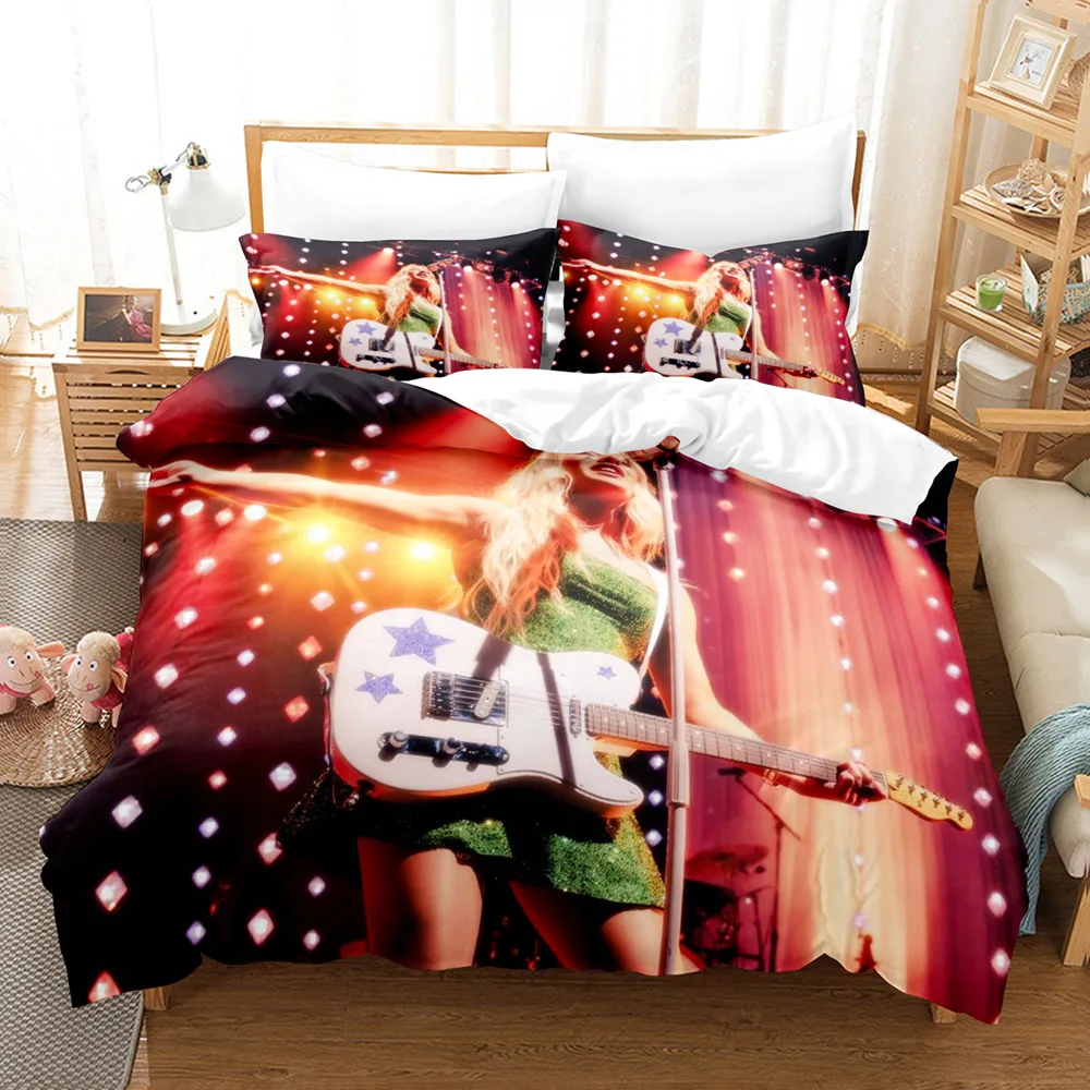 New Freya Stars 3 Pieces Bedding Set Soft Skin Friendly Duvet Cover Pillowcase Home Bedroom Decor Bed Linen Without Inner Core