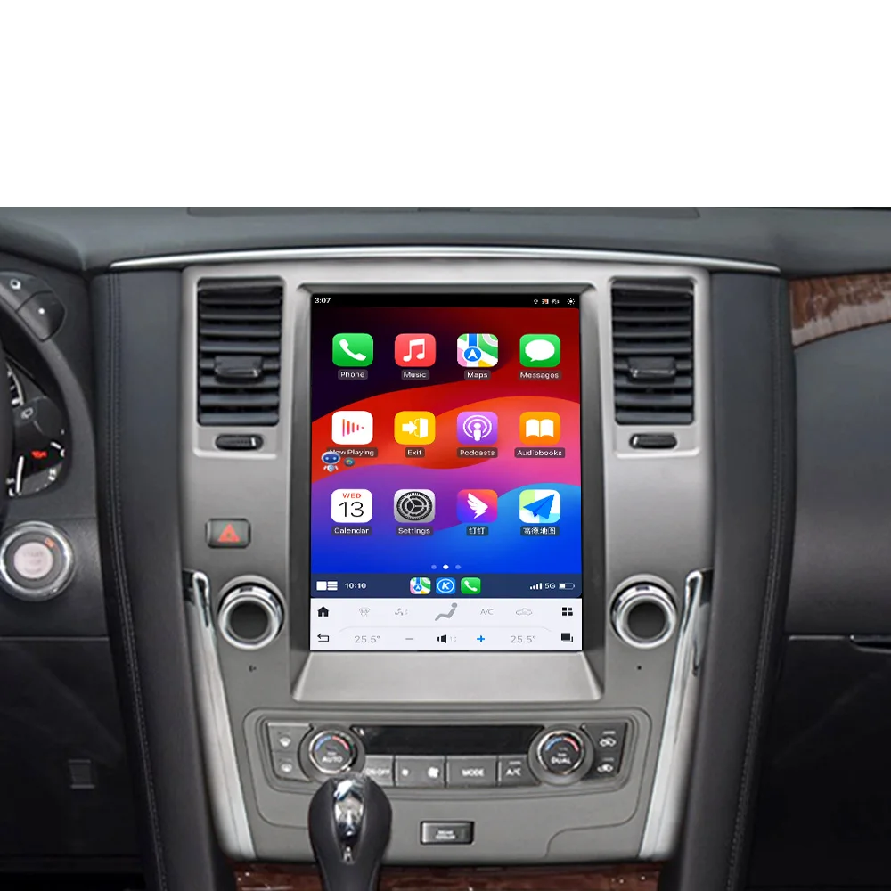 

12.1" Multimedia Player Screen For Nissan Patrol 2010-2017 Wireless Carplay Car Radio Navigation Android 13 Auto Head Unit DSP