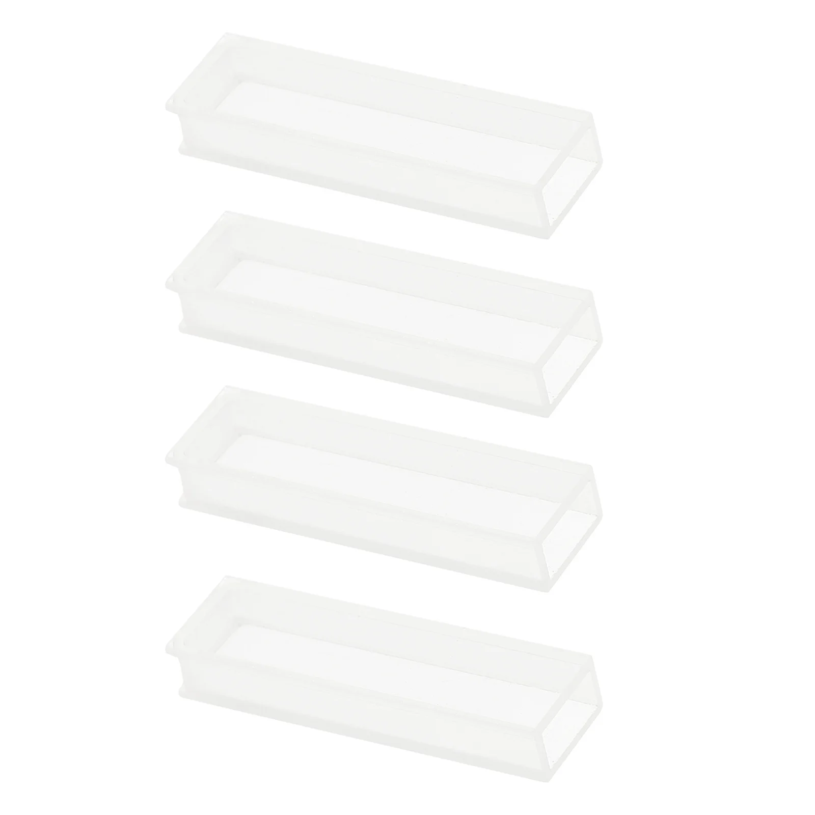 

4Pcs Glass Cuvettes for Spectrophotometry High Precision Optical 5mm Cuvette Set Laboratory Sample Analysis Laboratory Cuvette