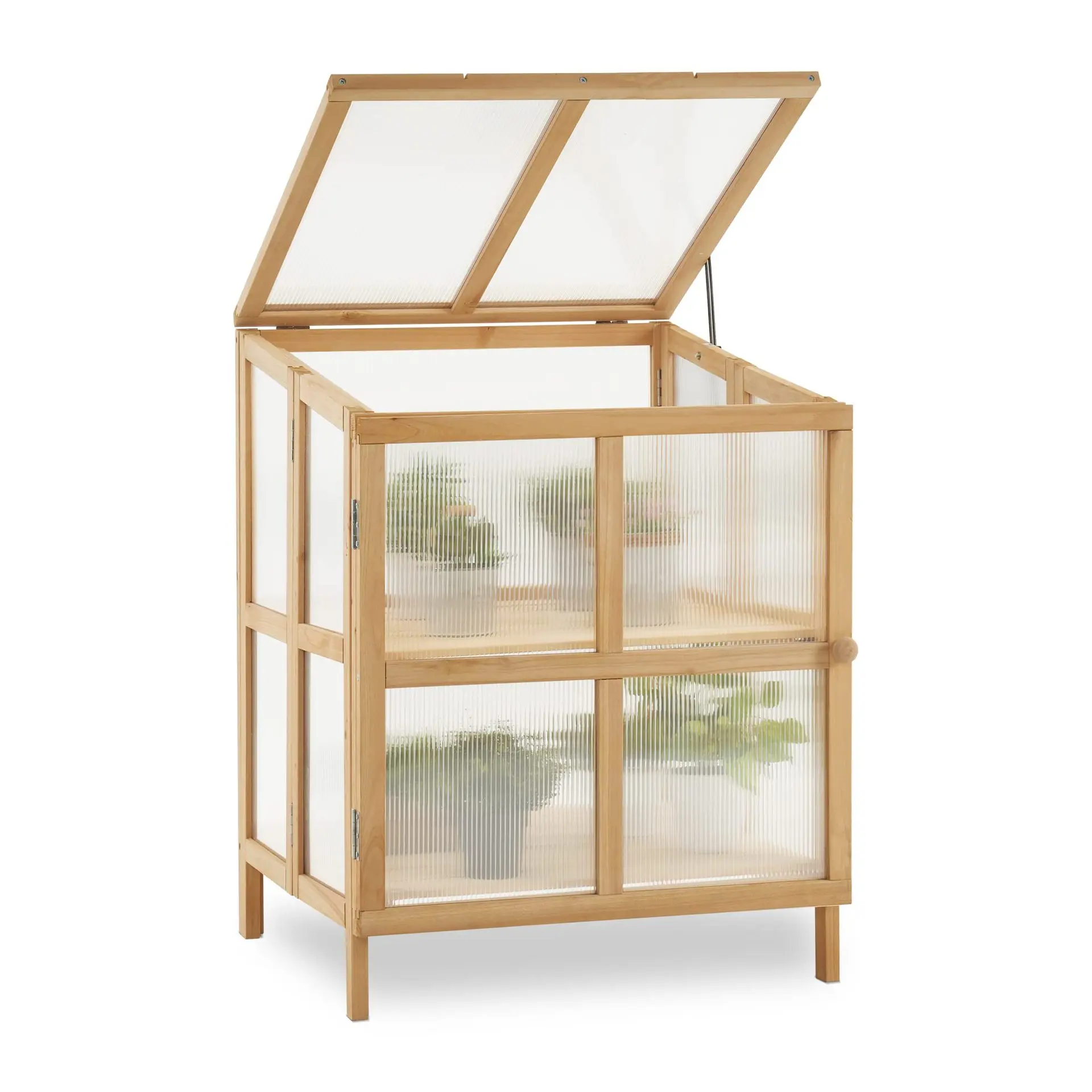 

Seedling greenhouse Mini vegetable planting greenhouse Sun room Garden planting Flowers Wood greenhouse