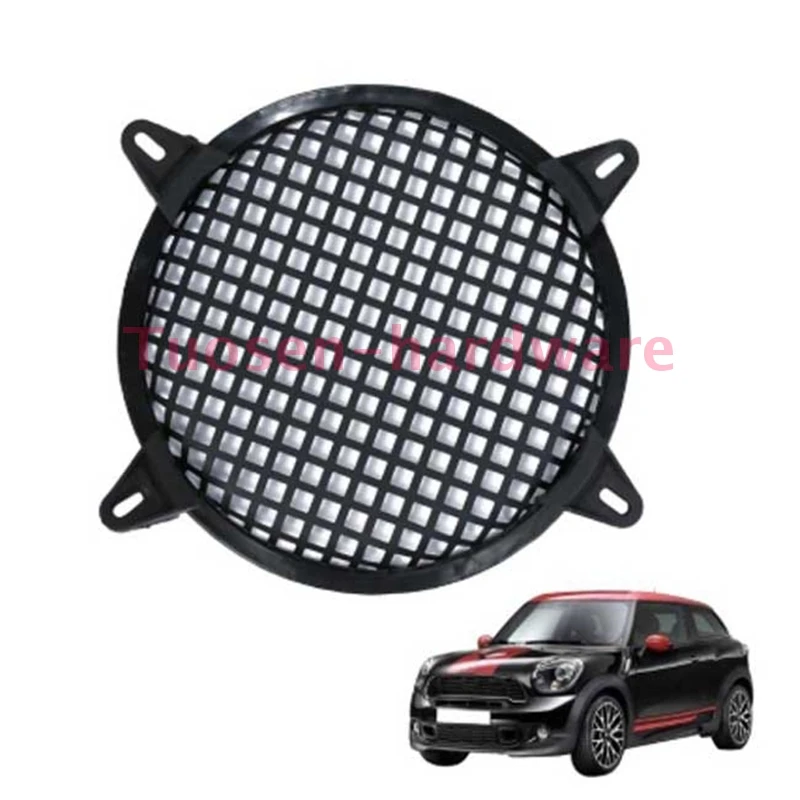 

4''/6''/8''/10''/12'' 1 PAIR SUBWOOFER SPEAKER COVERS WAFFLE MESH GRILL PROTECT GUARD CLIP NEW